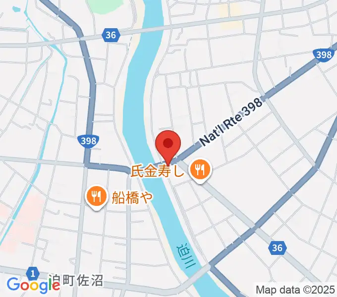 はっとエフエムの地図