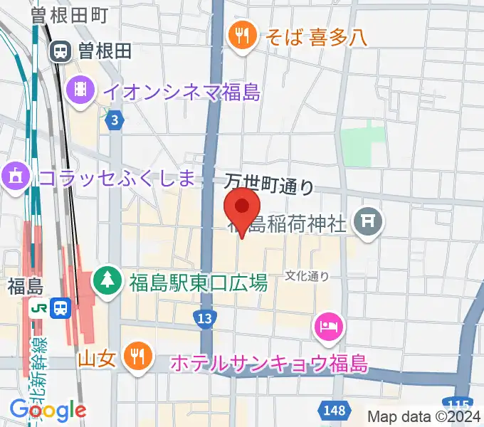 エフエムポコの地図