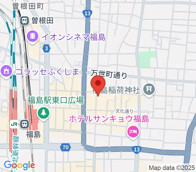 エフエムポコの地図