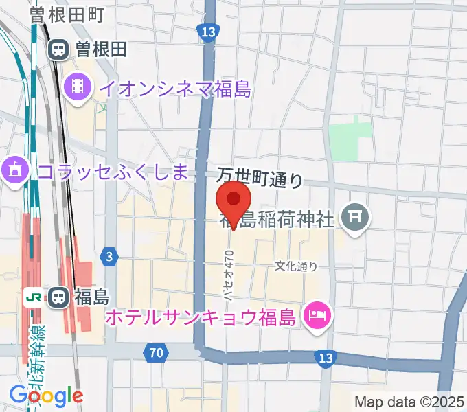 エフエムポコの地図