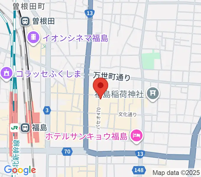エフエムポコの地図