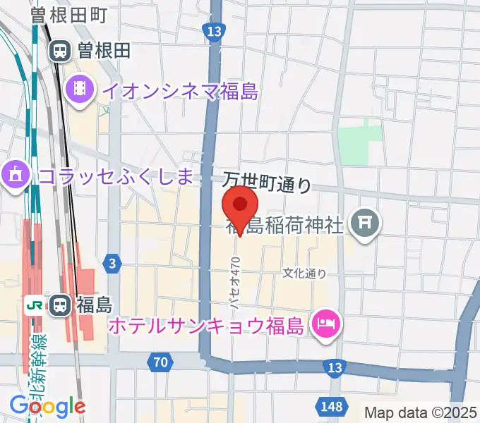 エフエムポコの地図