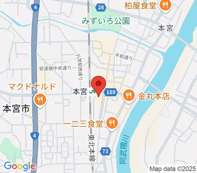 FMモットコムの地図