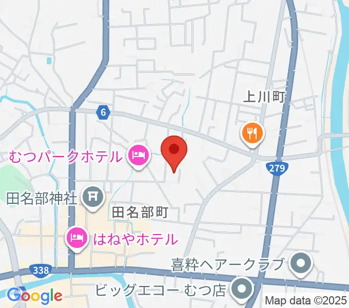 FMアジュールの地図