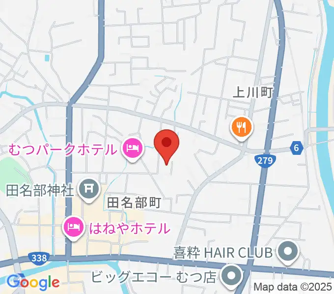 FMアジュールの地図