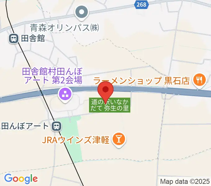 エフエムジャイゴウェーブの地図