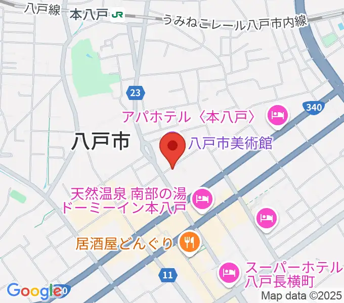 ビーエフエムの地図