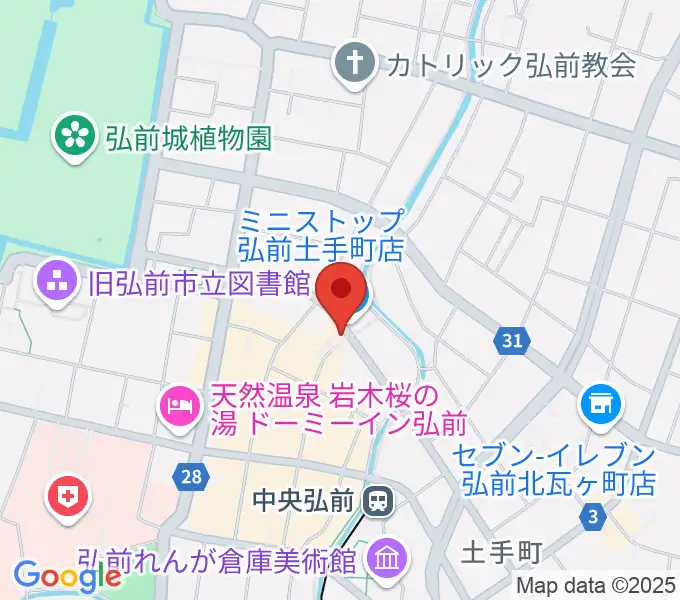 FMアップルウェーブの地図