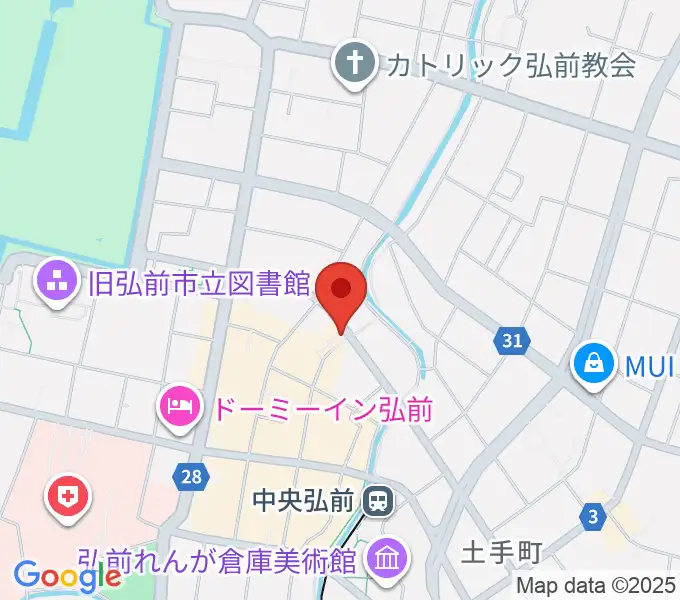 FMアップルウェーブの地図