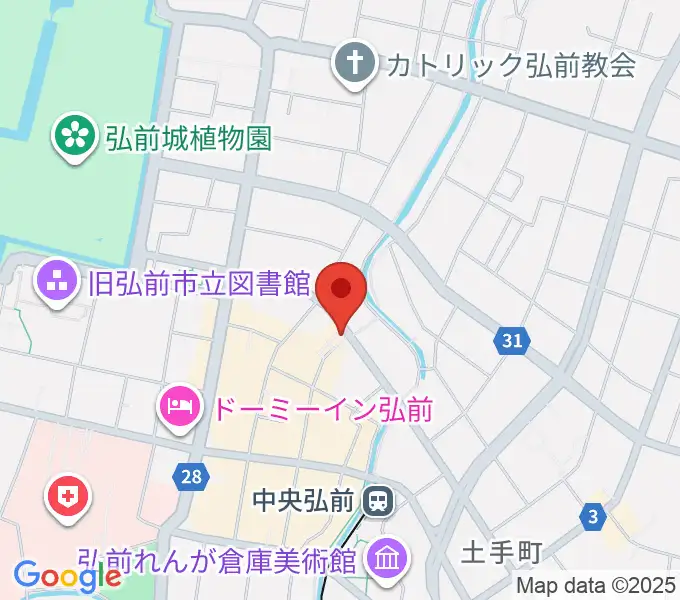 FMアップルウェーブの地図