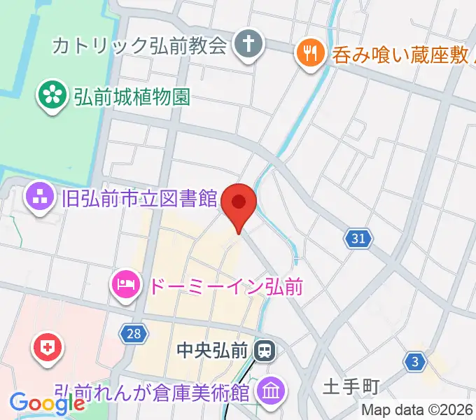 FMアップルウェーブの地図