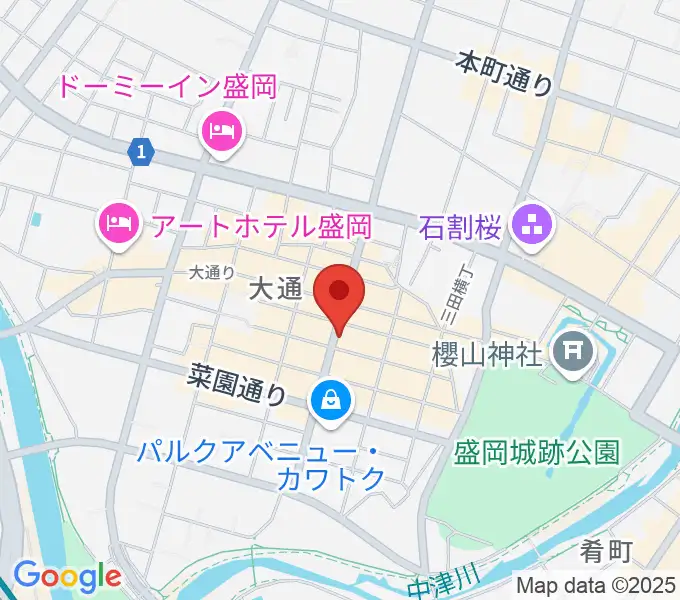 CLUB CHANGE WAVEの地図