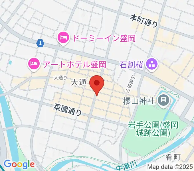 CLUB CHANGE WAVEの地図