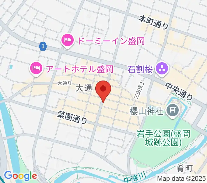 CLUB CHANGE WAVEの地図