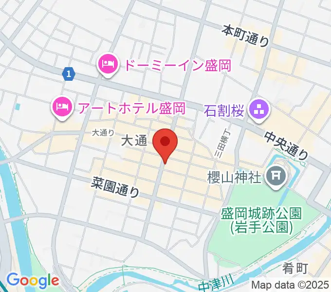 CLUB CHANGE WAVEの地図