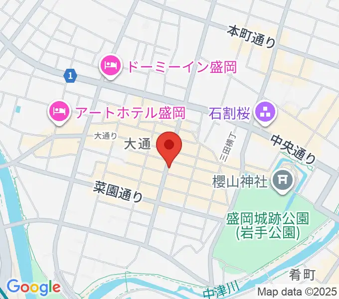 CLUB CHANGE WAVEの地図