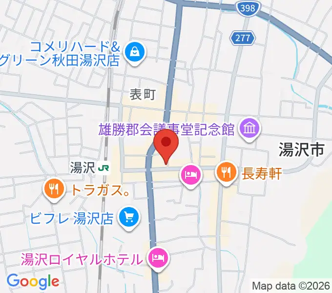 FMゆーとぴあの地図
