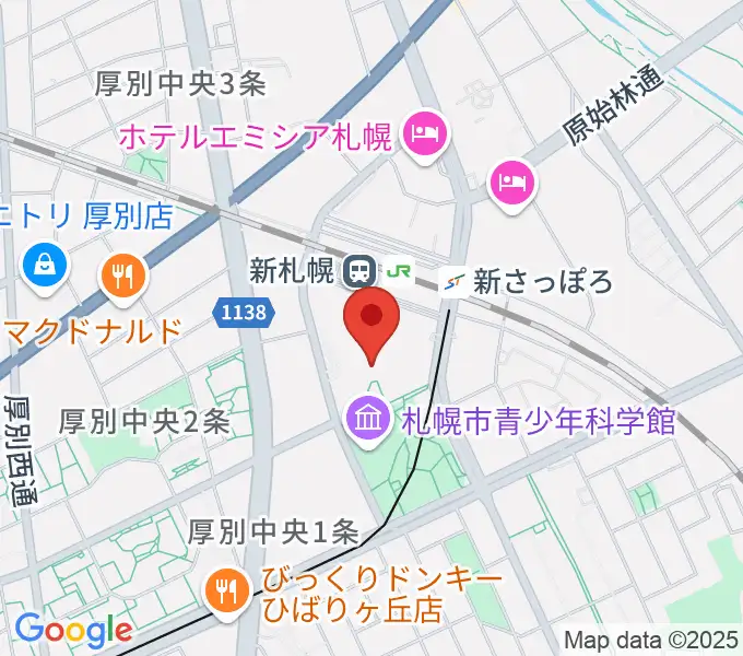 RADIOワンダーストレージ FMドラマシティの地図