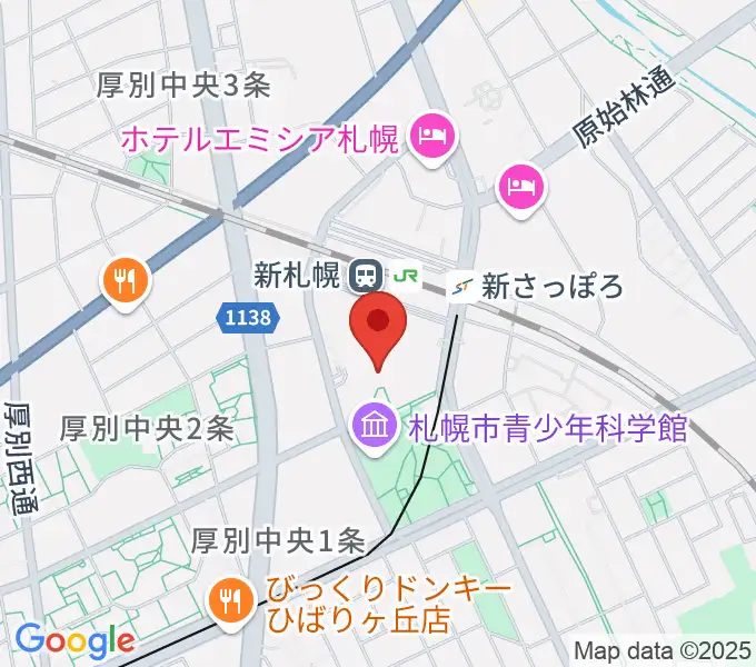 RADIOワンダーストレージ FMドラマシティの地図