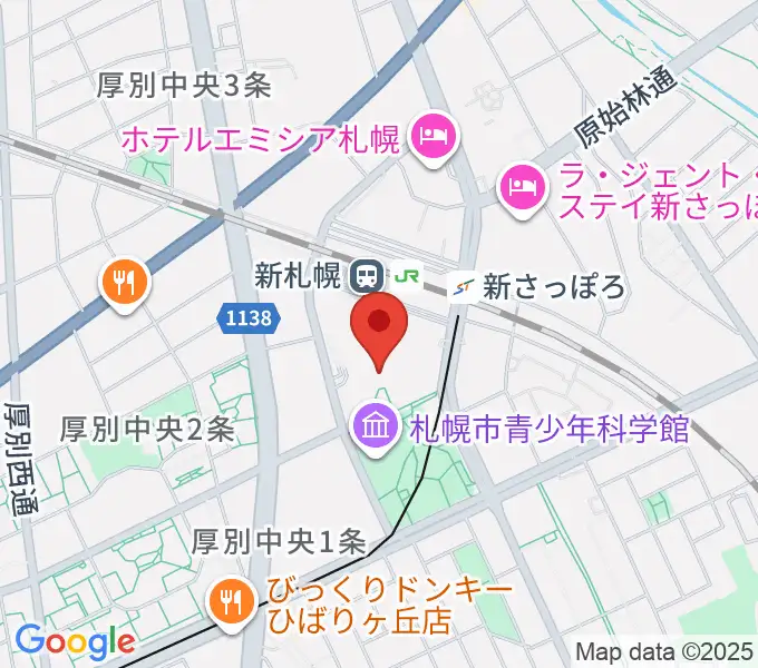 RADIOワンダーストレージ FMドラマシティの地図