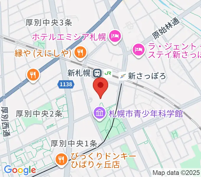 RADIOワンダーストレージ FMドラマシティの地図