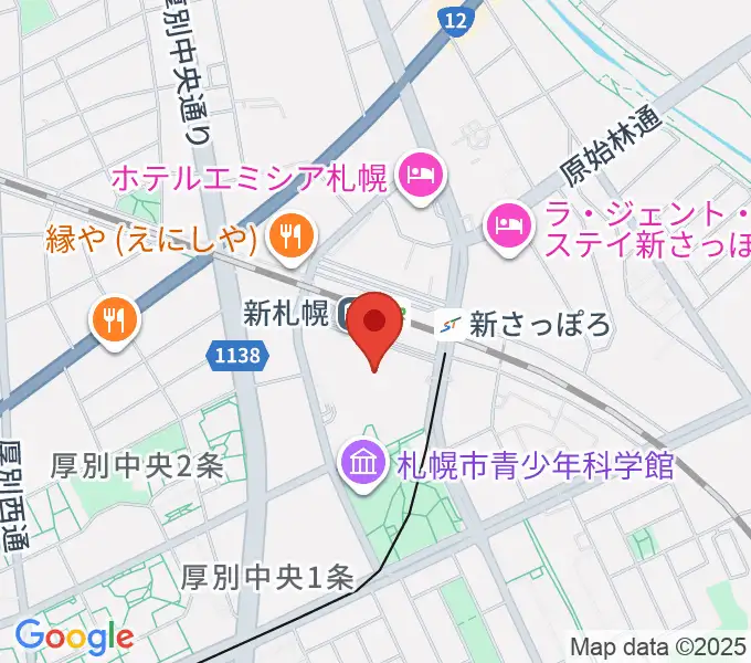 RADIO YAMASHO FMドラマシティの地図