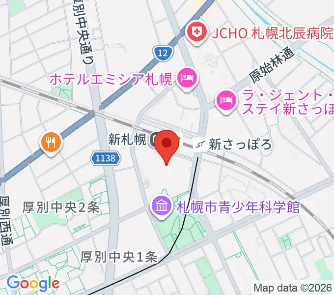 RADIO YAMASHO FMドラマシティの地図