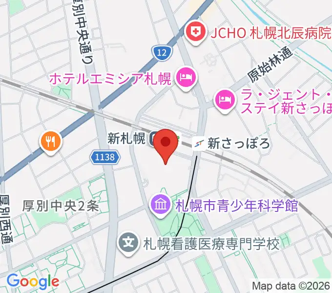 RADIO YAMASHO FMドラマシティの地図