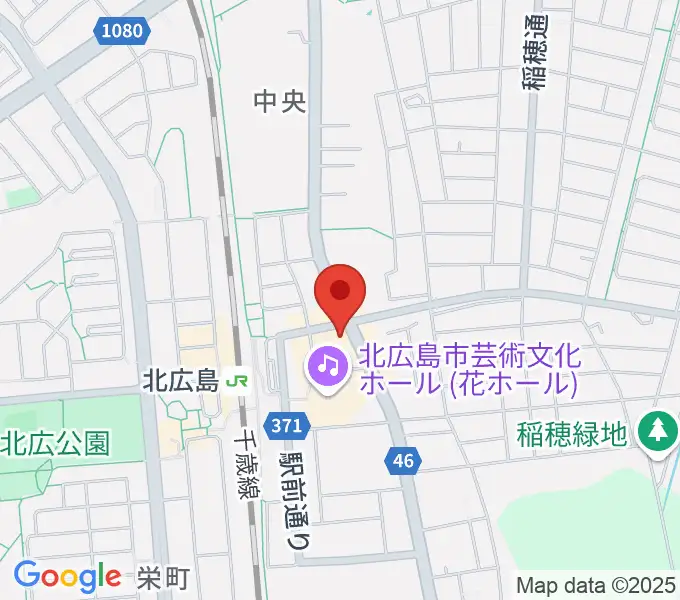 FMメイプルの地図