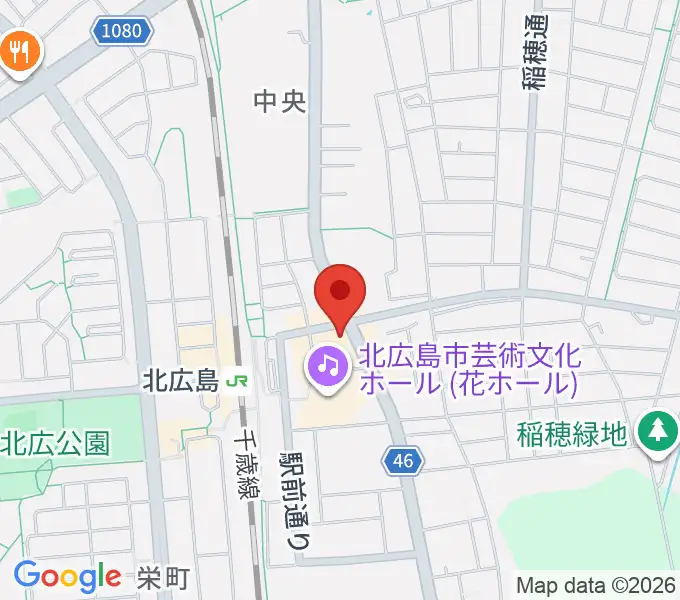 FMメイプルの地図