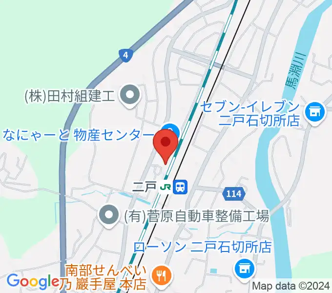 カシオペアFMの地図