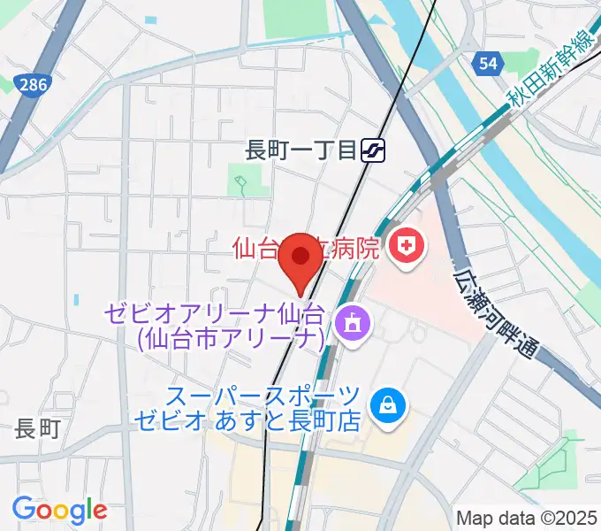 エフエムたいはくの地図