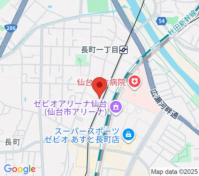 エフエムたいはくの地図