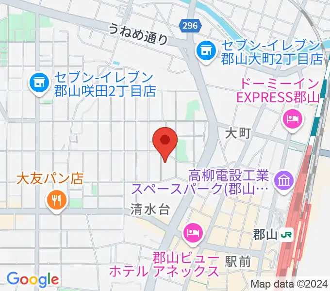 ココラジの地図