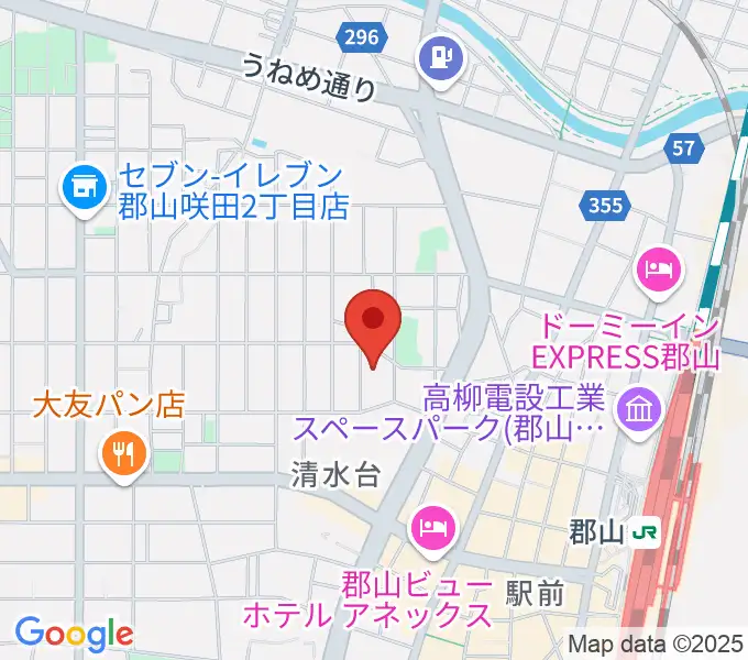 ココラジの地図