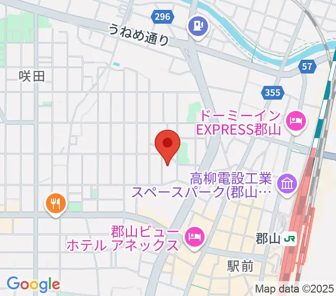 ココラジの地図