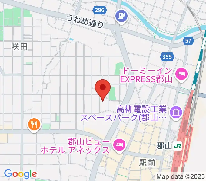 ココラジの地図