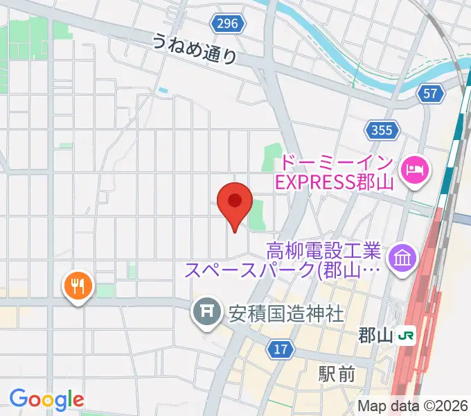 ココラジの地図