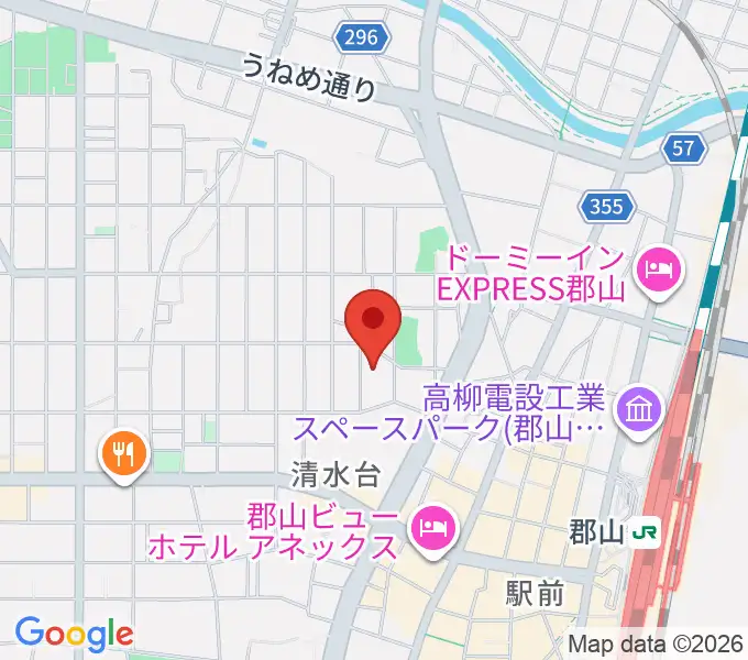 ココラジの地図