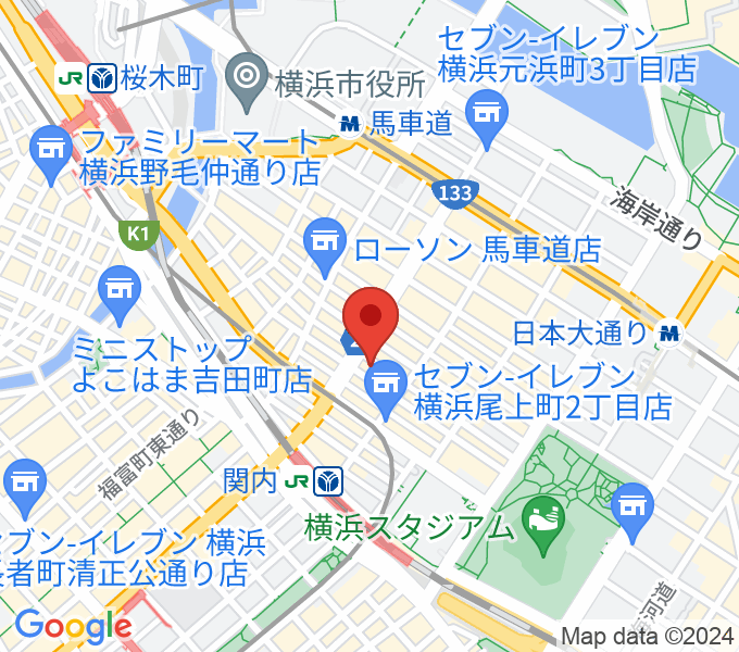 横浜BAYSISの場所
