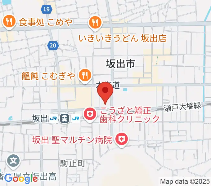 エフエム・サンの地図