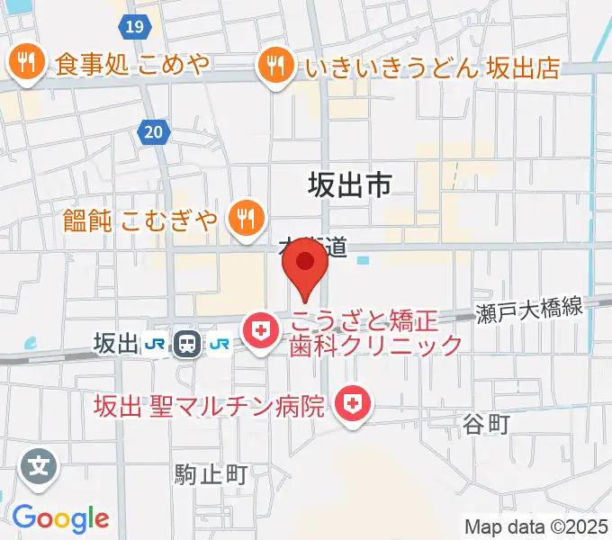 エフエム・サンの地図