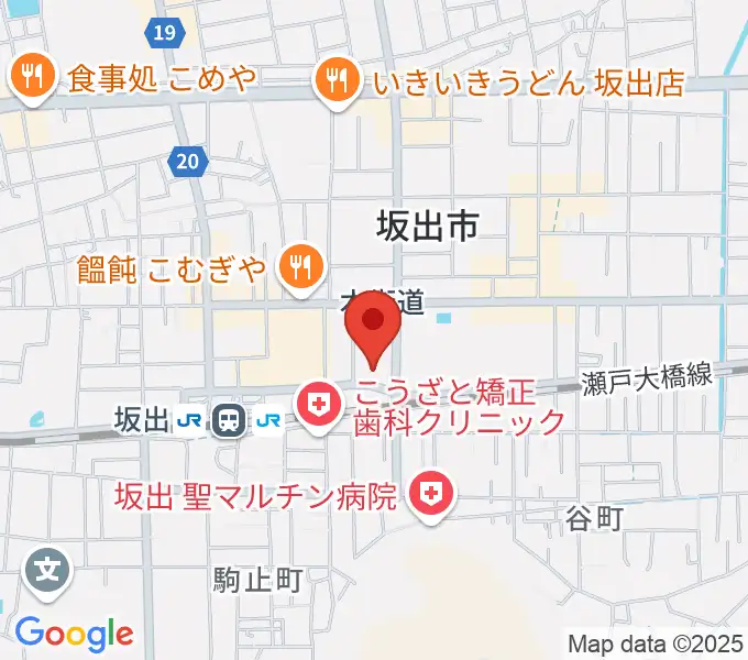 エフエム・サンの地図