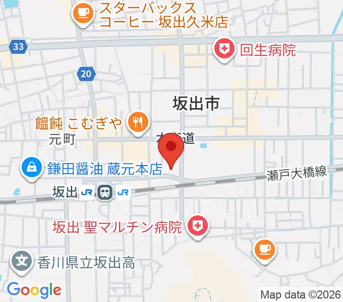 エフエム・サンの地図