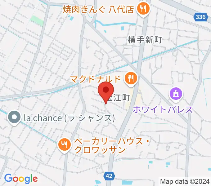 エフエムやつしろ かっぱFMの地図