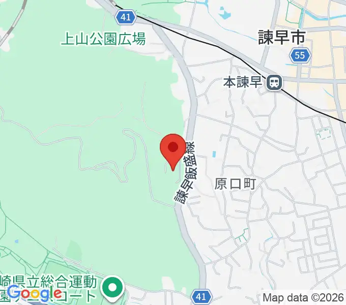 エフエム諫早 レインボーFMの地図