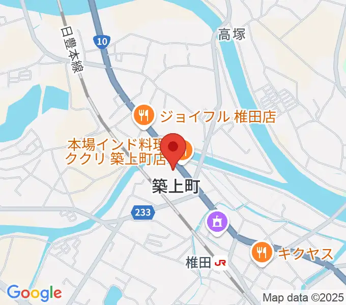 スターコーンFMの地図