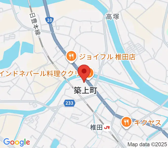 スターコーンFMの地図