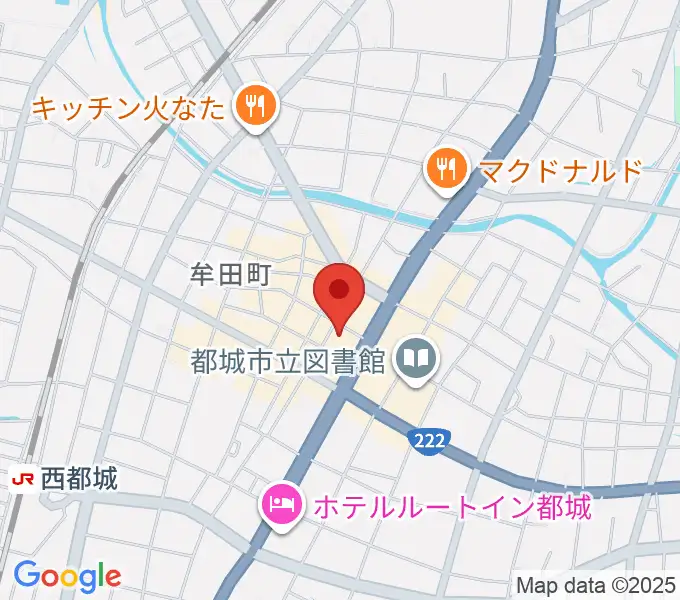 シティエフエム都城の地図