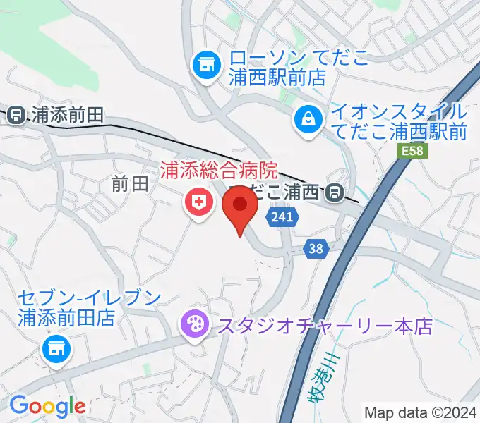 FM21の地図